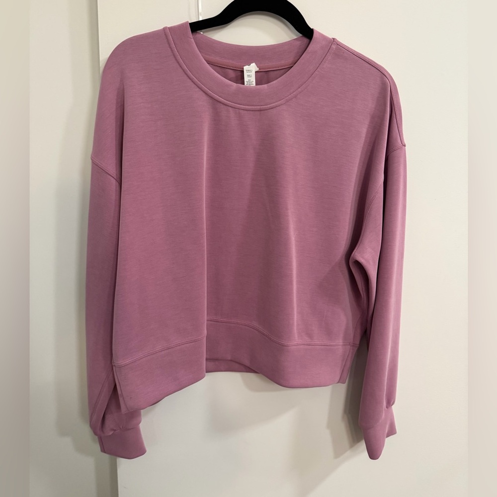 Lululemon Softstreme Perfectly Oversized Cropped Crew